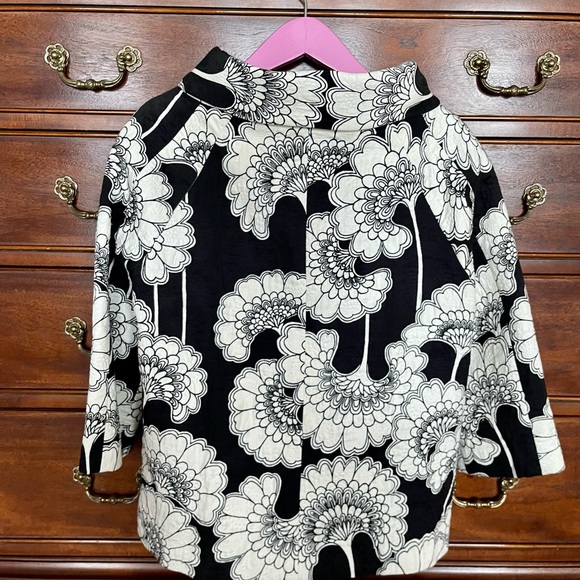 Kate Spade Crop Jacket in Florence Broadhurst for Kate Spade Exclusive Fabric - Picture 6 of 11